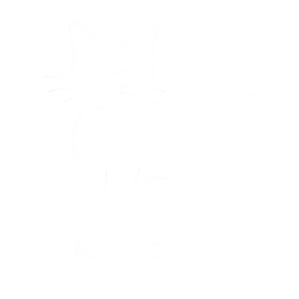 Cat with heart-shaped tail